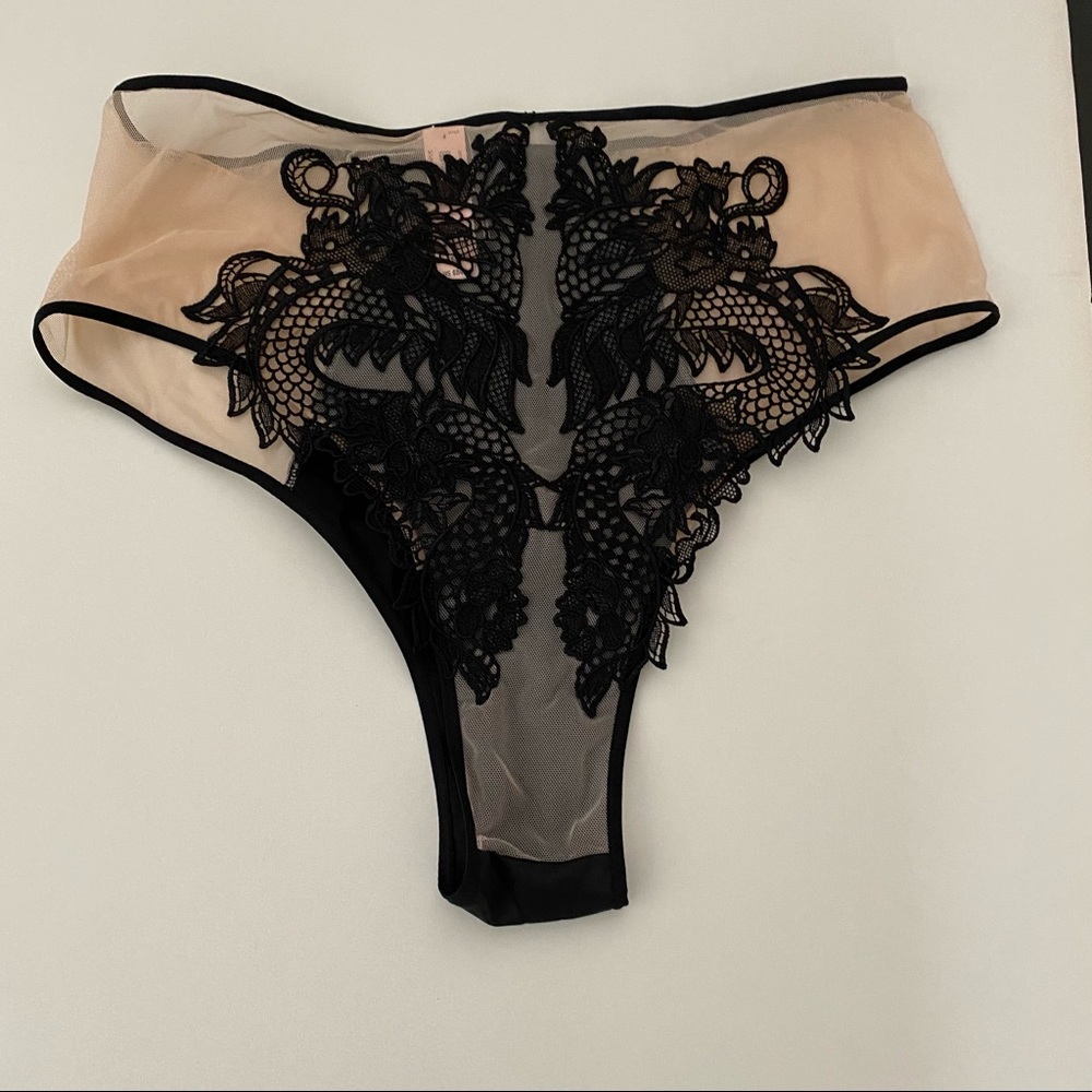 NWT Victoria's Secret Dragon Appliqué Panty - Picture 3 of 8
